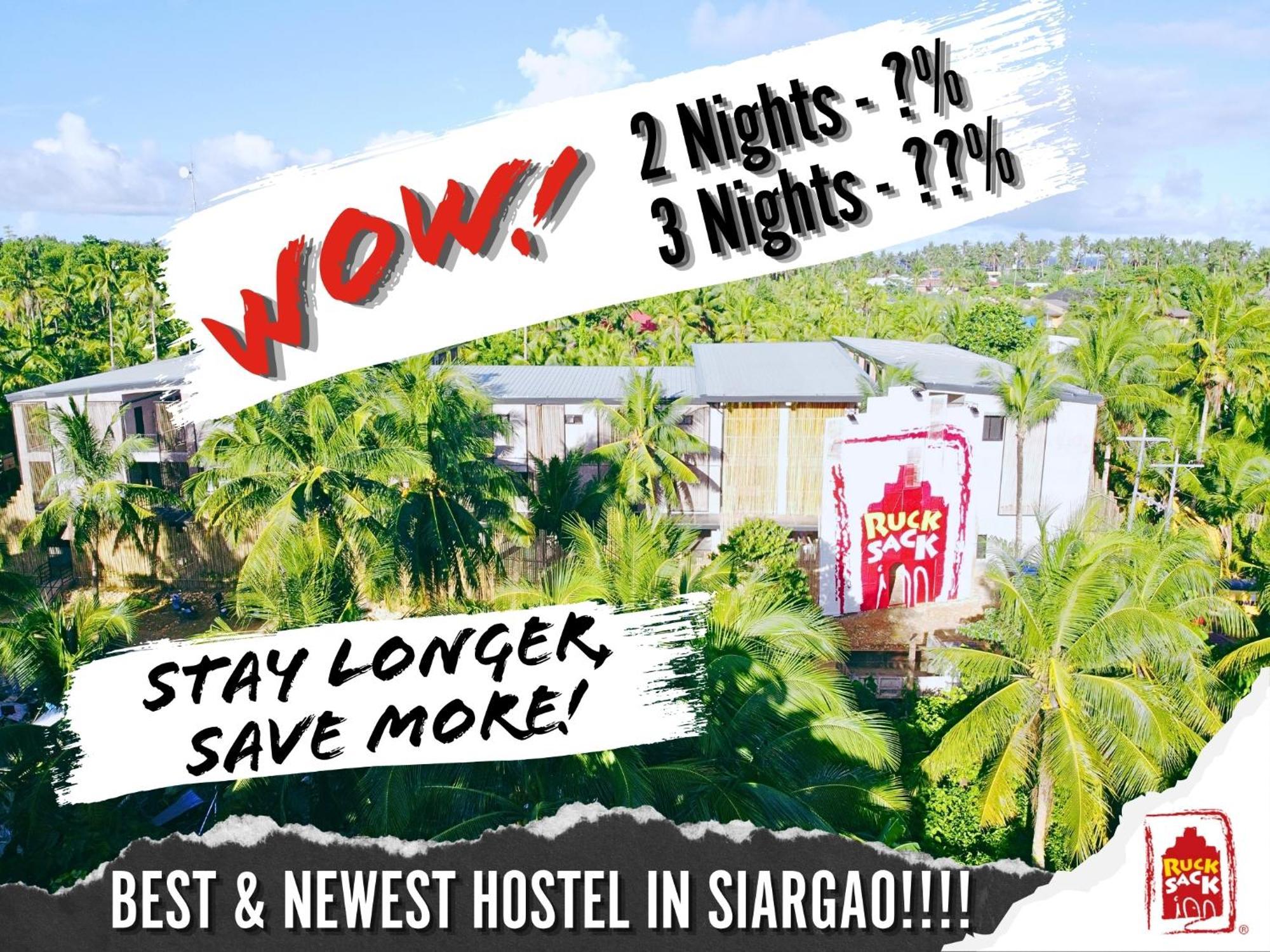 Rucksack Inn Siargao General Luna  Exterior photo